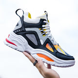 Shoes High-top Casual Trendy Shoes Daddy Shoes Men's Thick Bottom Increased