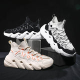 New Spring And Summer Old Shoes Thick-soled Sports Shoes Men's Casual Shoes Mesh Breathable Running Shoes