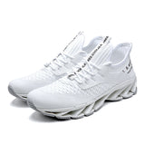 Flying woven mesh shoes sports running shoes