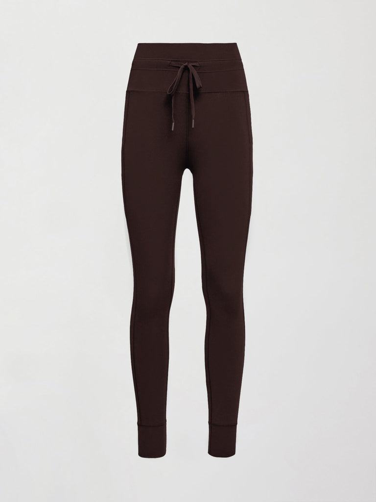 High Rise Sport Pocket Legging in Melt - Chocolate Torte
