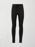 High Rise Pocket Legging in Ribbed Melt - Black