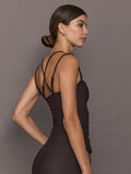 Strappy Tank in Melt - Chocolate Torte