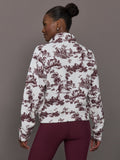 Toile Half Zip - Fig Toile