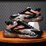 Men's Shoes Korean Style Low-cut Fashion Trendy Casual Shoes Platform Height Increasing Sports Running Shoes Trendy Shoes