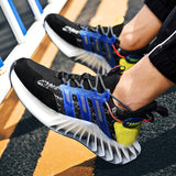 Flying Woven Breathable Casual Sports Shoes Running Shoes Travel Trendy Shoes